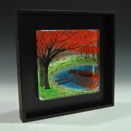 Fall Tree on the Lake
10" x 10"
$270